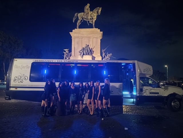 Discobus a noleggio per feste ed eventi privati a Roma